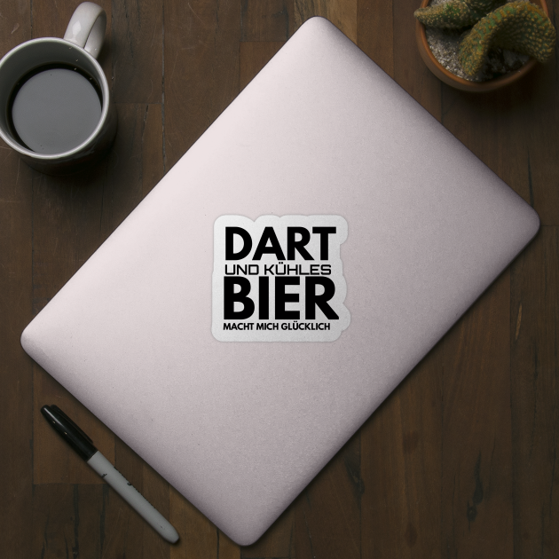 Dart und kühles Bier by FromBerlinGift